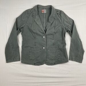 Ruff Hewn‎ Military Jacket Green Utility Blazer Structured Corporeal Gorpcore L